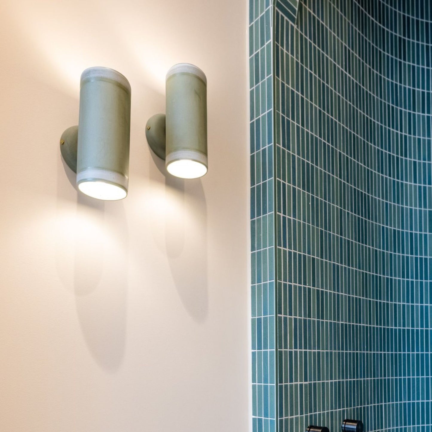 Dusked Eos Small Ceramic Wall Sconce Wall Light Studio Enti