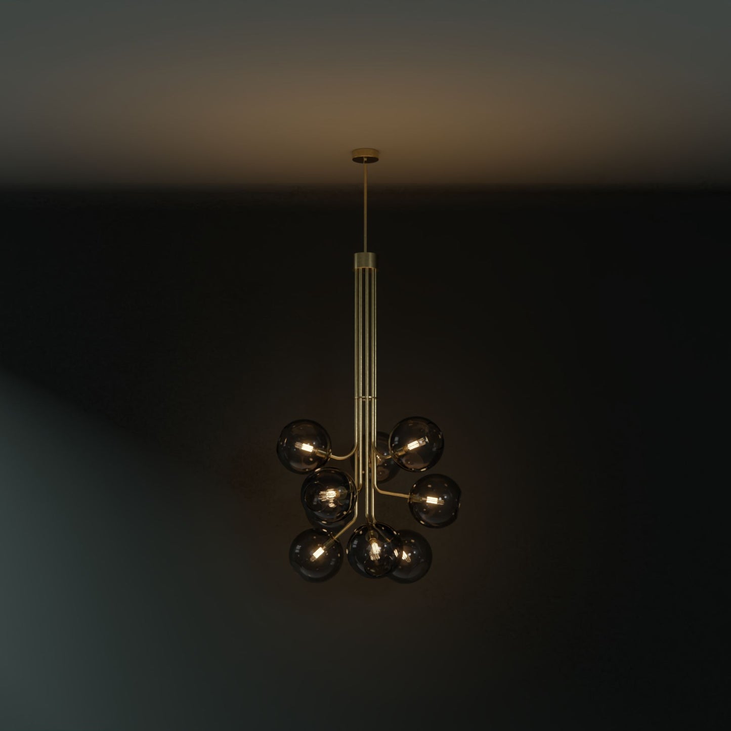 Tree of Light Nine Branch Chandelier Chandelier ILANEL