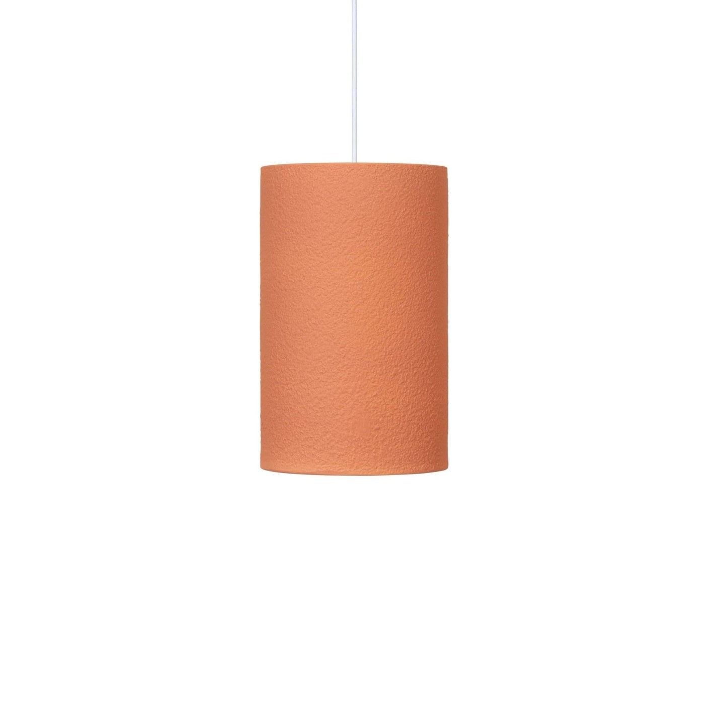 Terra One Piece Handmade Clay Pendant Light Pendant Light Klaylife Dark Terracotta