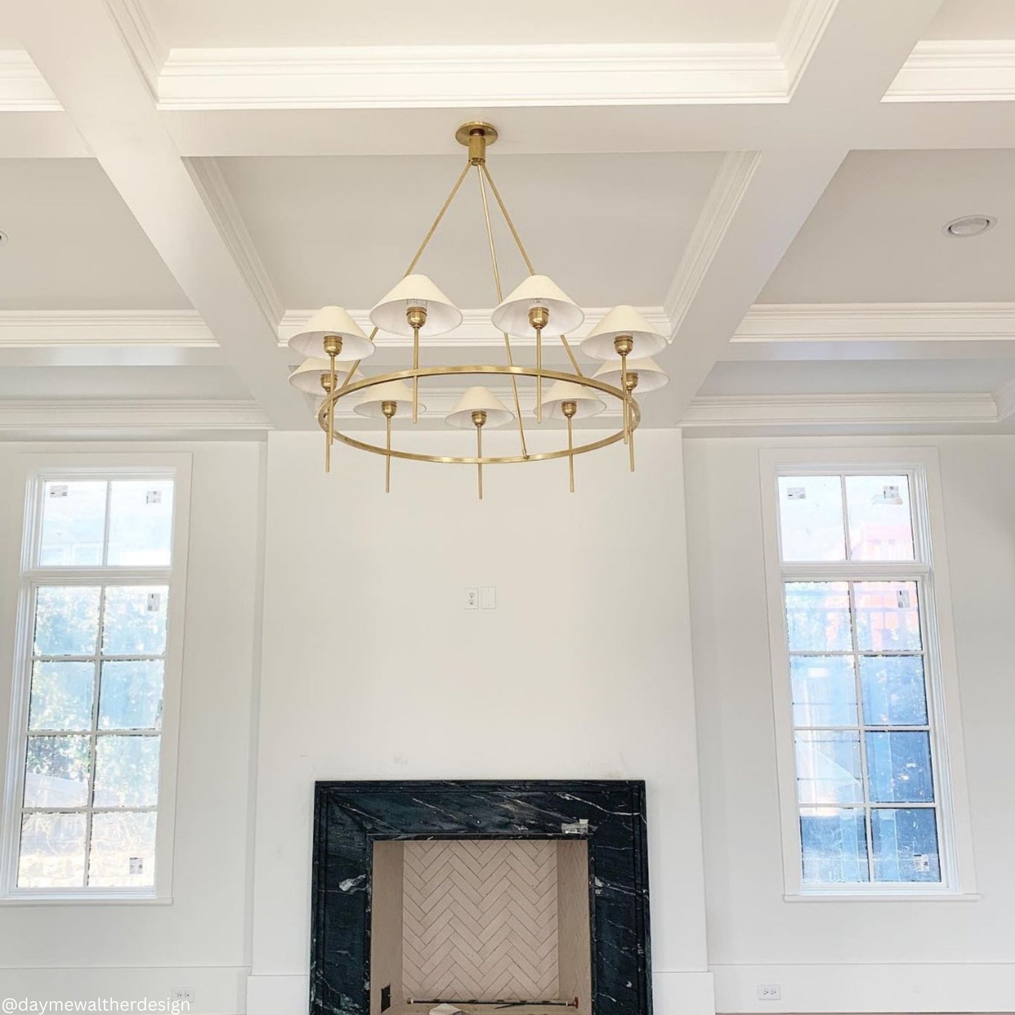 J. Randall Powers Hackney Large Chandelier - Brass Pendant Light Bloomingdales Lighting