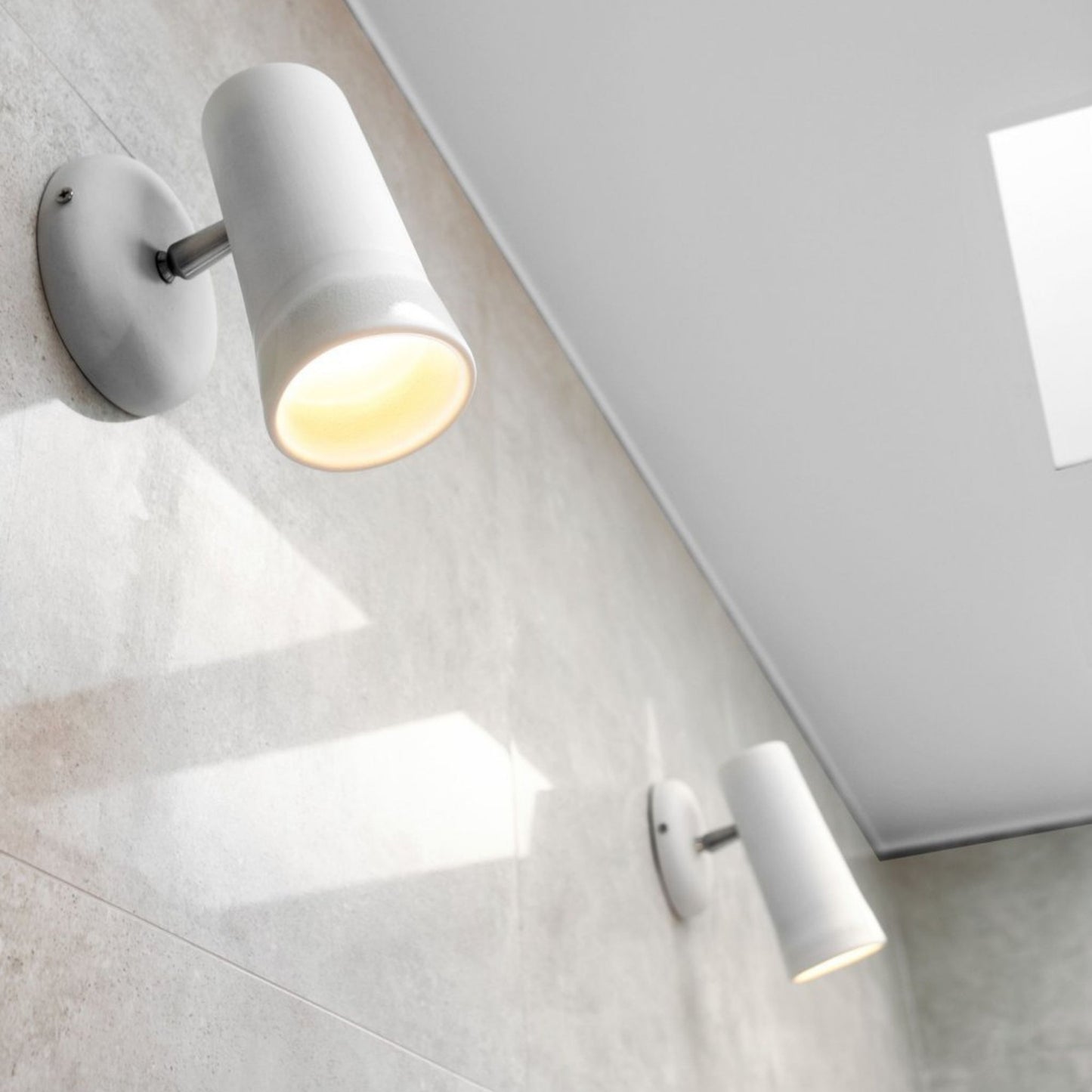 Dusked Evo Small Ceramic Wall Sconce Wall Light Studio Enti