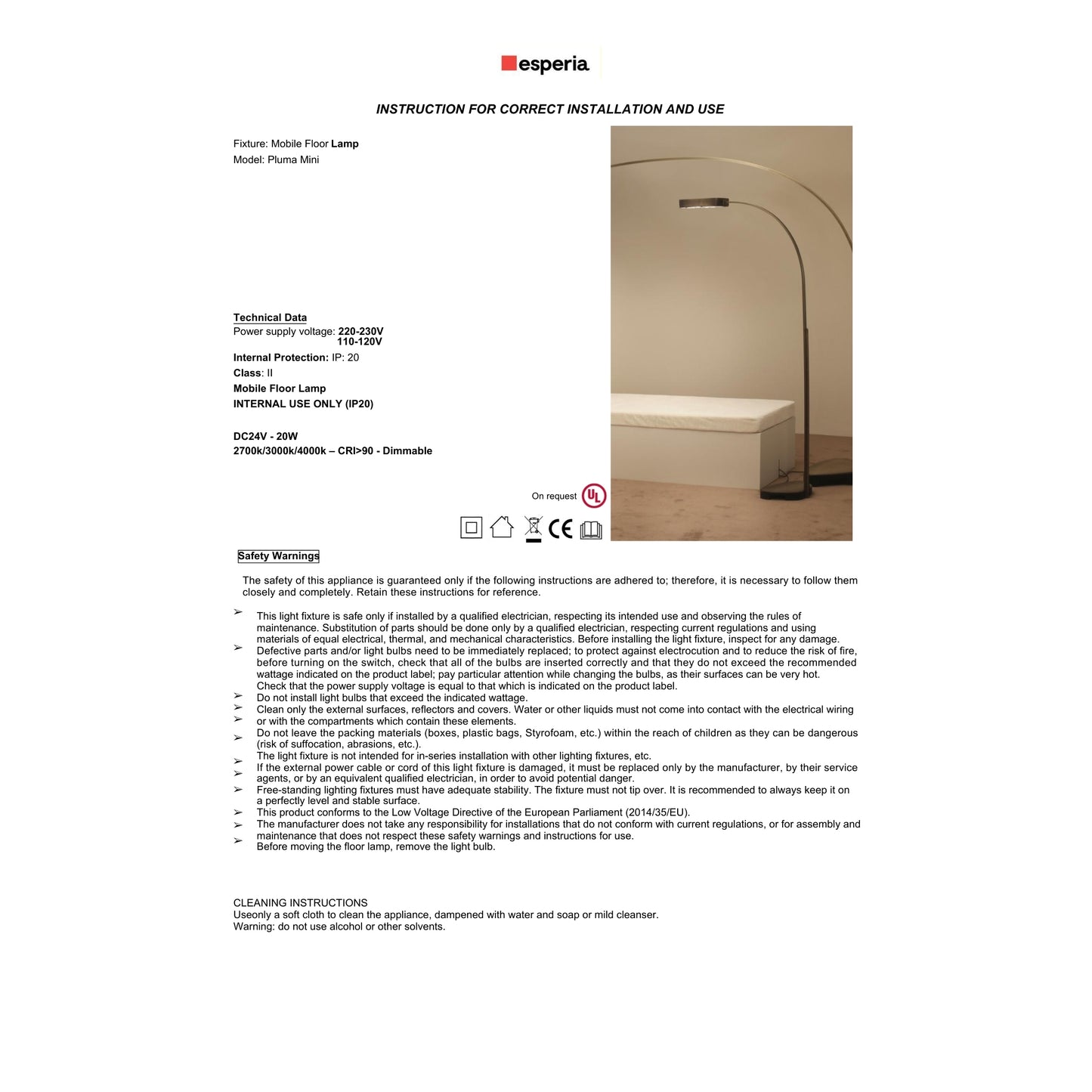 Esperia Pluma Floor Lamp - Brass Floor Lamp Bloomingdales Lighting