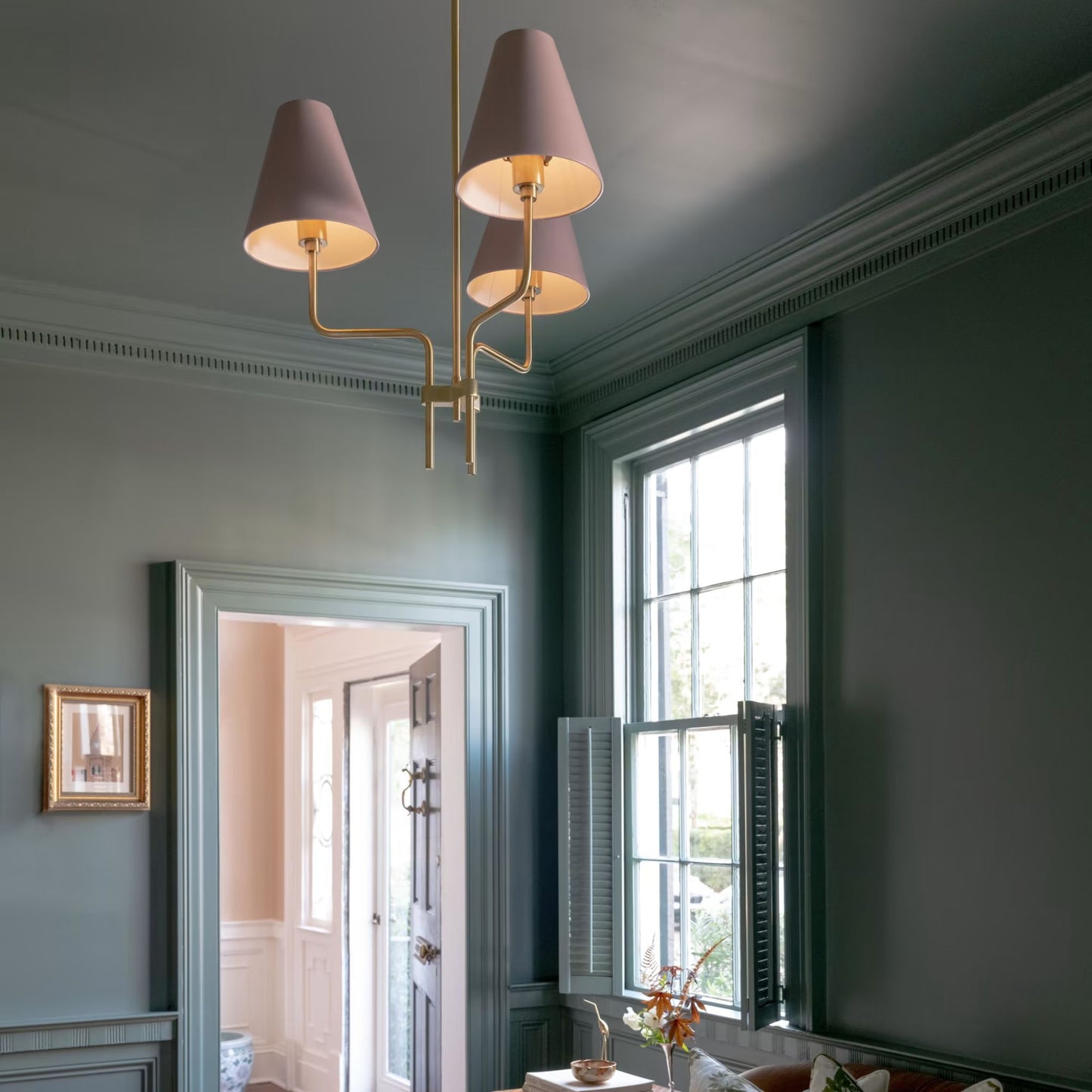 Urban Electric Co. Tripp Hang Hewn Brass Chandelier Pendant Light Bloomingdales Lighting