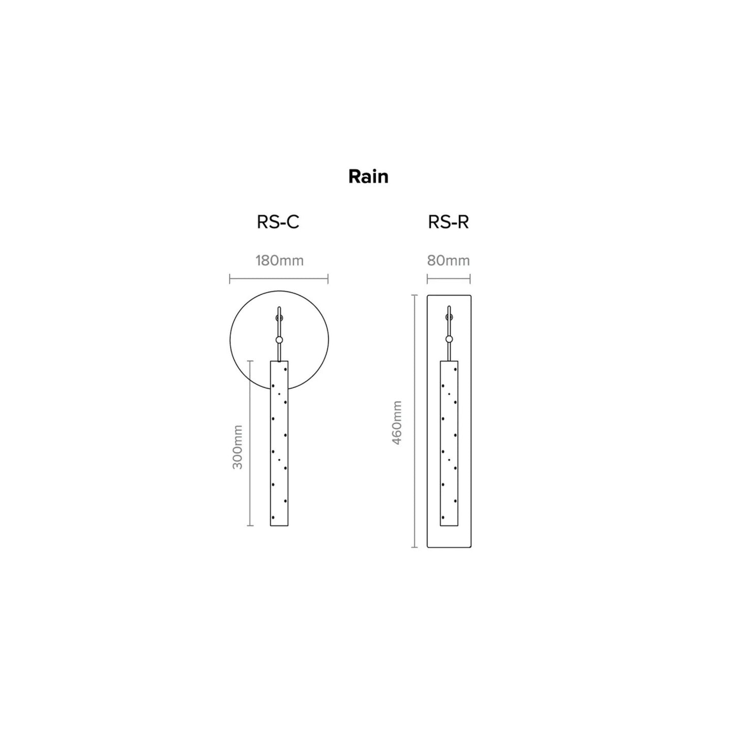 Rain Drop Wall Light Wall Light ILANEL