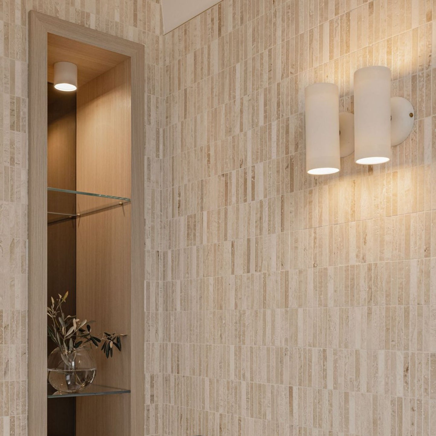Dusked Eos Small Ceramic Wall Sconce Wall Light Studio Enti