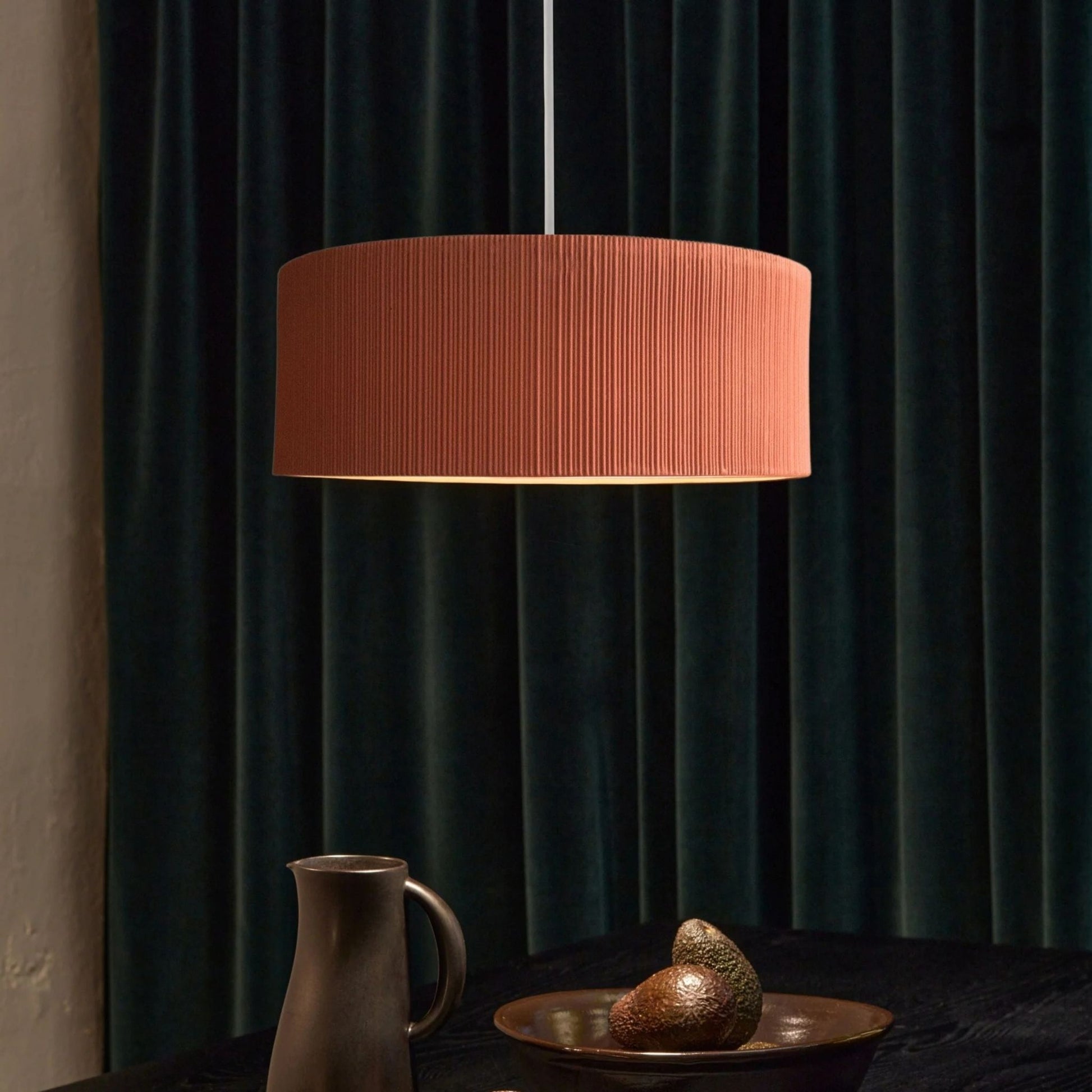 Terra Handmade Clay Hanging Pendant Light Pendant Light Klaylife