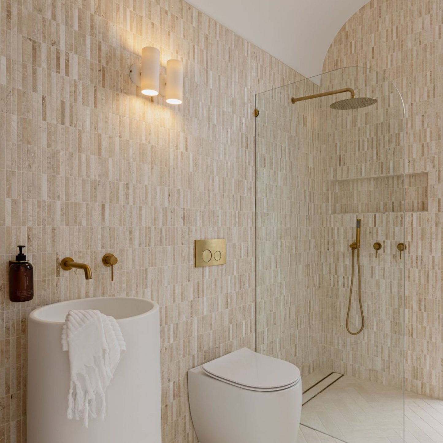 Dusked Eos Small Ceramic Wall Sconce Wall Light Studio Enti