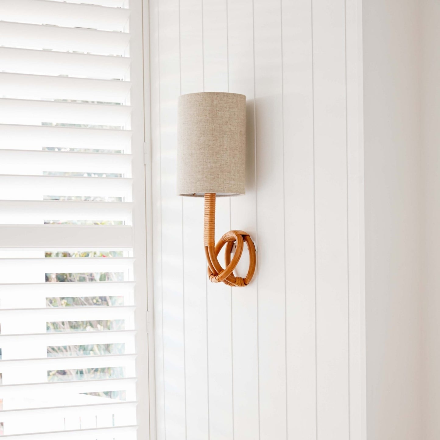 Rio Natural Rattan Wall Sconce Wall Light Gypset Cargo