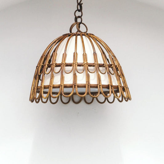 Barcelona Natural Rattan Pendant Light Pendant Light Gypset Cargo