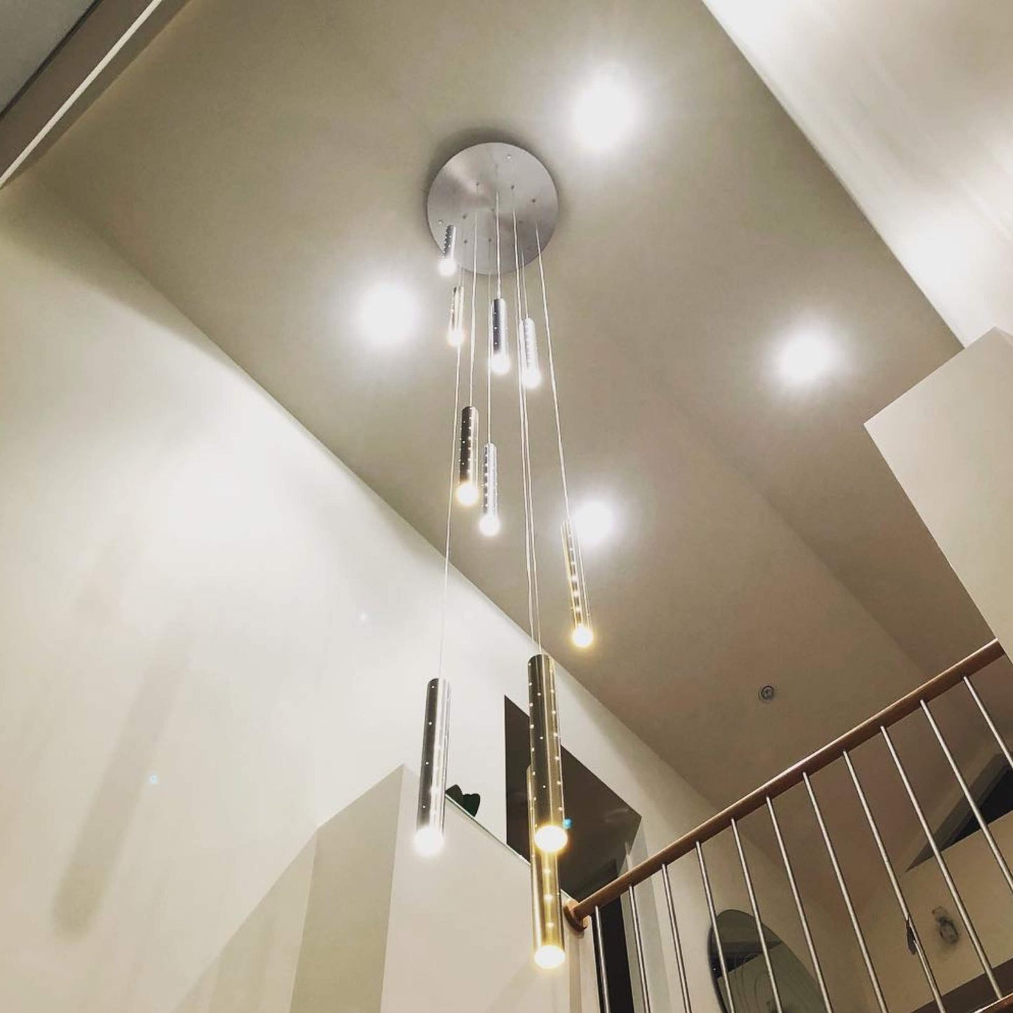 Heavy Rain Multi Drop Pendant Light Pendant Light ILANEL