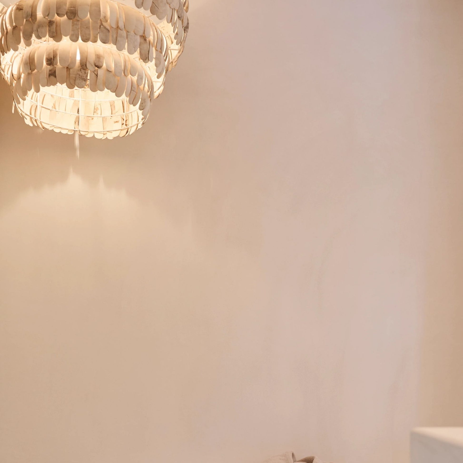 Adi Coconut Shell U Pendant Light Pendant Light Bisque Interiors