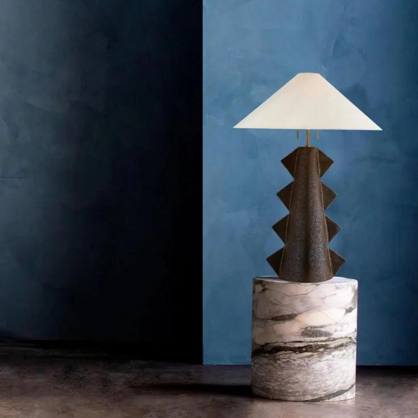 Kelly Wearstler Senso Monolithic Large Table Lamp - Bronze Table Lamp Bloomingdales Lighting