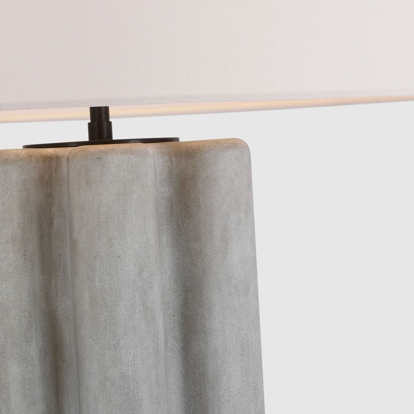 Kelly Wearstler Vellig Medium Linen Table Lamp - Oyster Table Lamp Bloomingdales Lighting