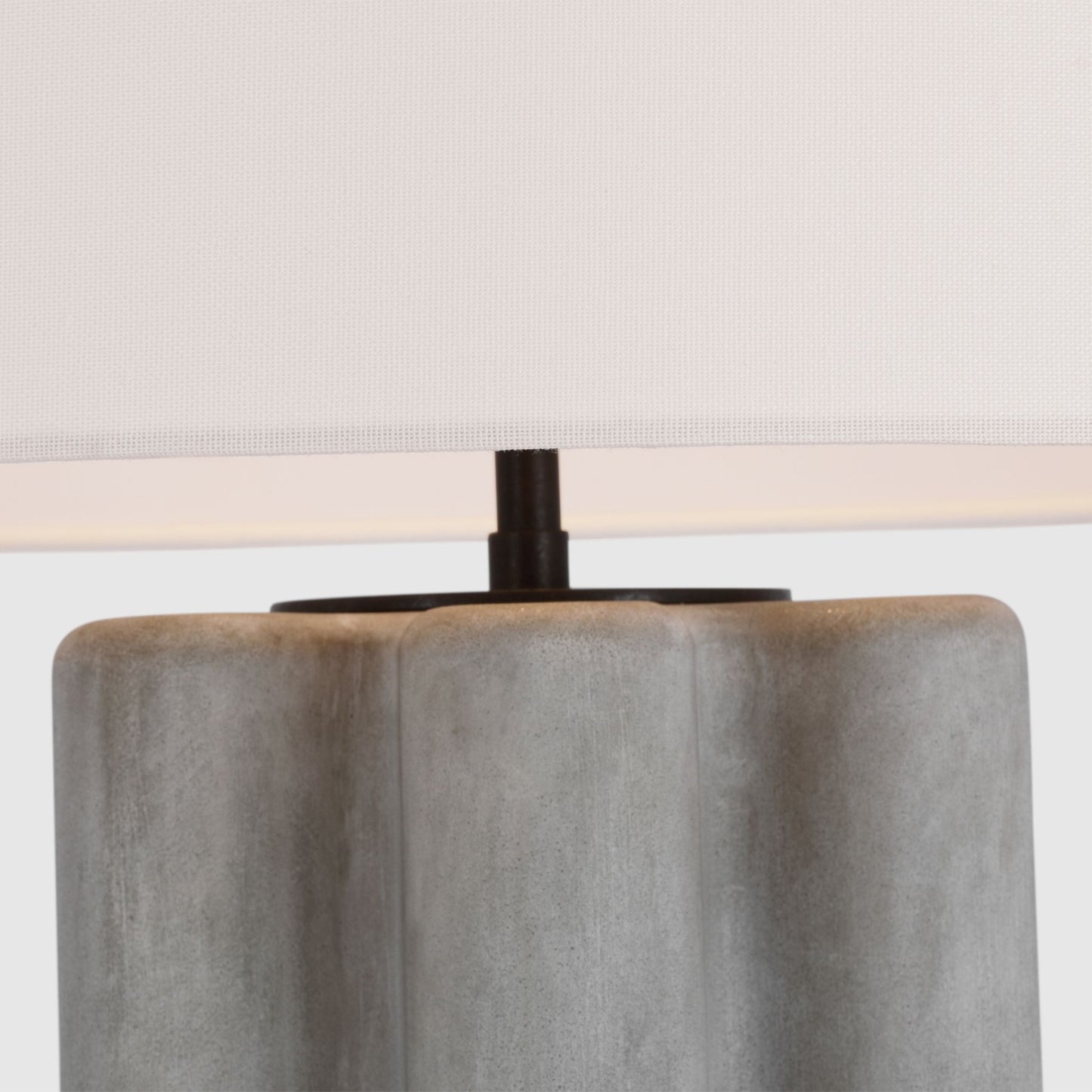 Kelly Wearstler Vellig Medium Linen Table Lamp - Oyster Table Lamp Bloomingdales Lighting
