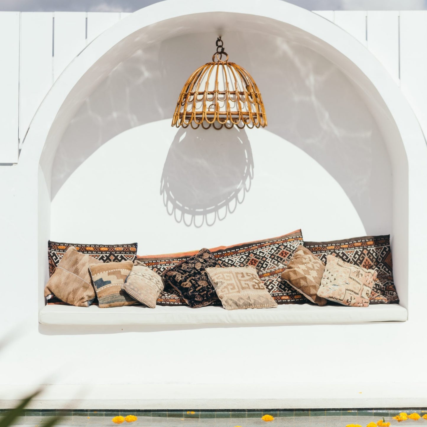 Barcelona Natural Rattan Pendant Light Pendant Light Gypset Cargo