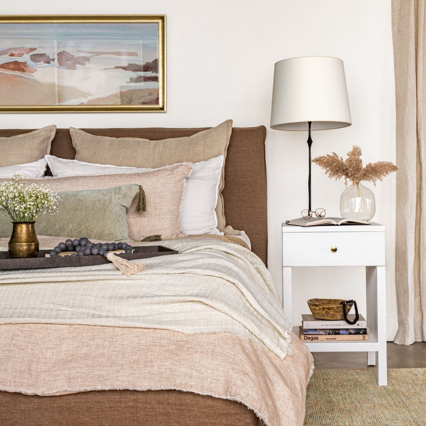 Studio VC Dauphine Natural Paper Table Lamp - Aged Iron Table Lamp Bloomingdales Lighting