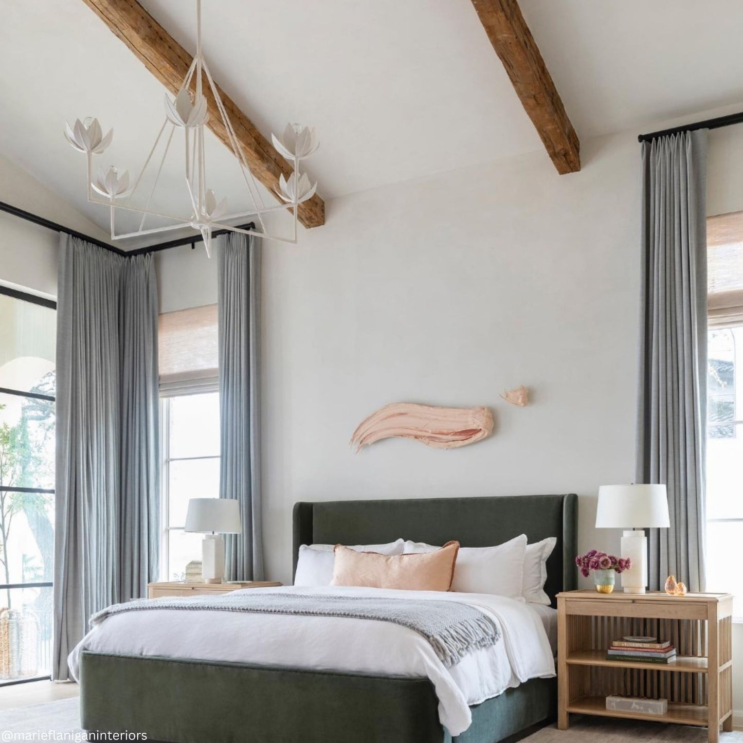 Julie Neill Alberto Small Single-Tier Chandelier - Plaster White Pendant Light Bloomingdales Lighting