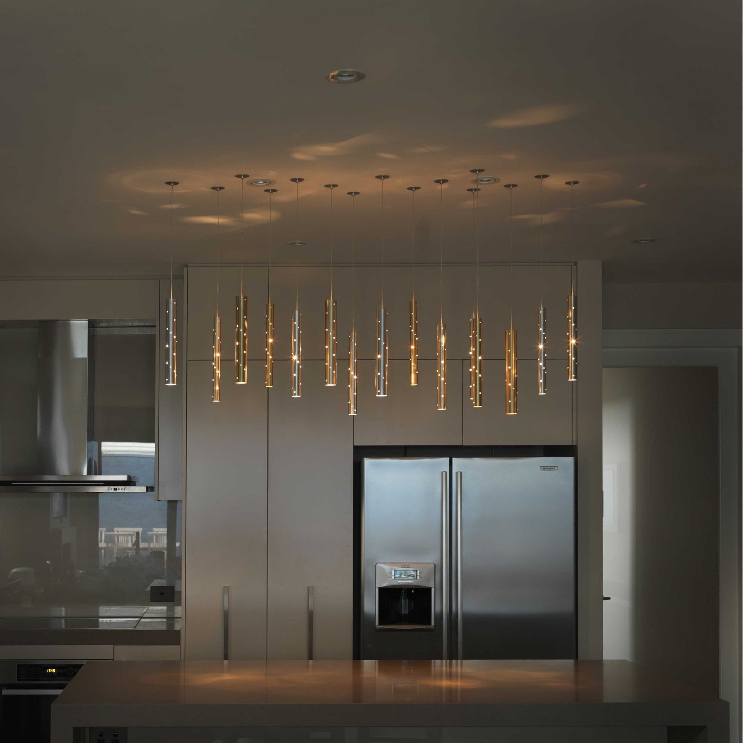 Rain Multi Drop Pendant Light Pendant Light ILANEL