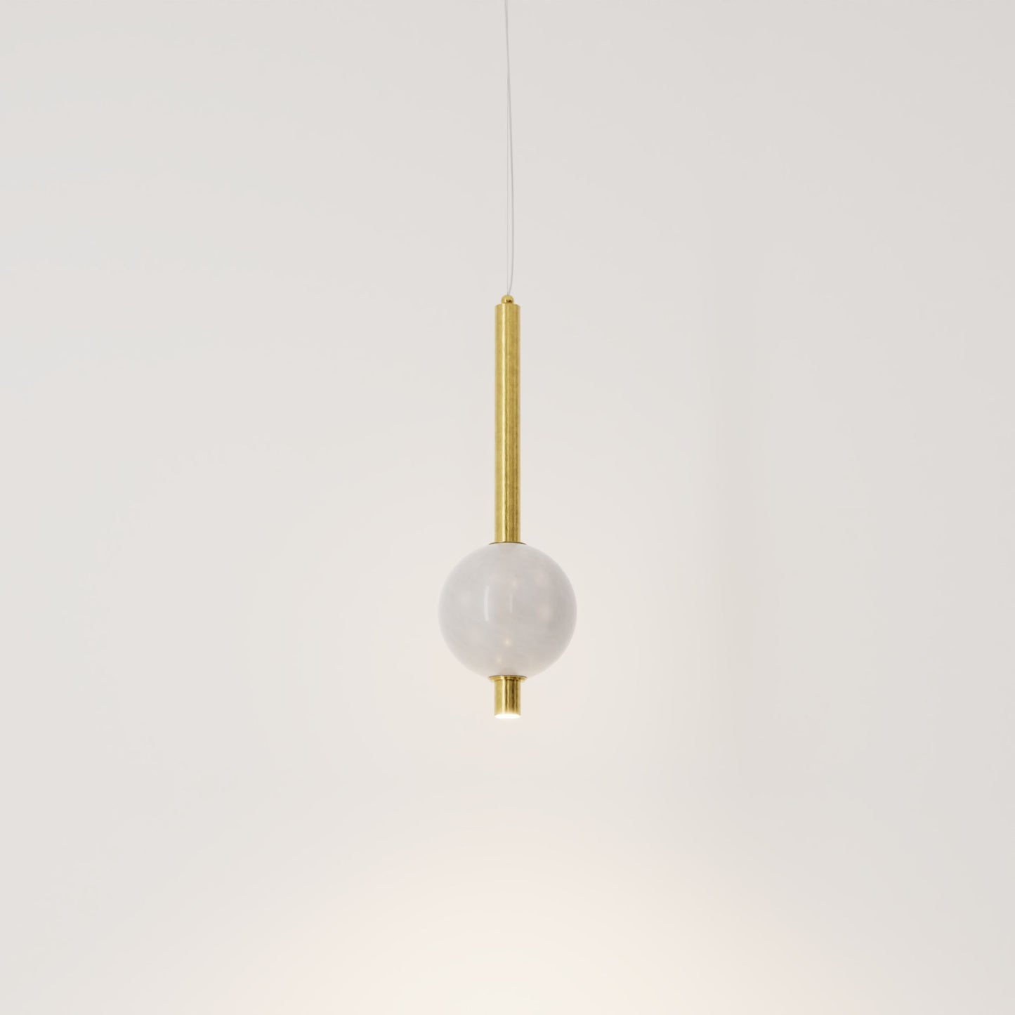 Falling Comet Glass Pendant Light Pendant Light ILANEL Cloudy 60 cm