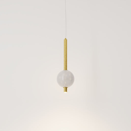 Falling Comet Glass Pendant Light Pendant Light ILANEL Cloudy 60 cm