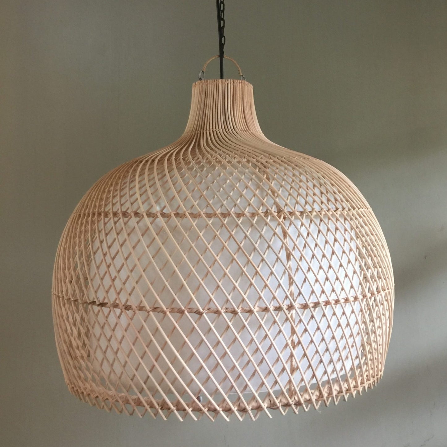 Bahamas Natural Rattan Pendant Light Pendant Light Gypset Cargo Natural
