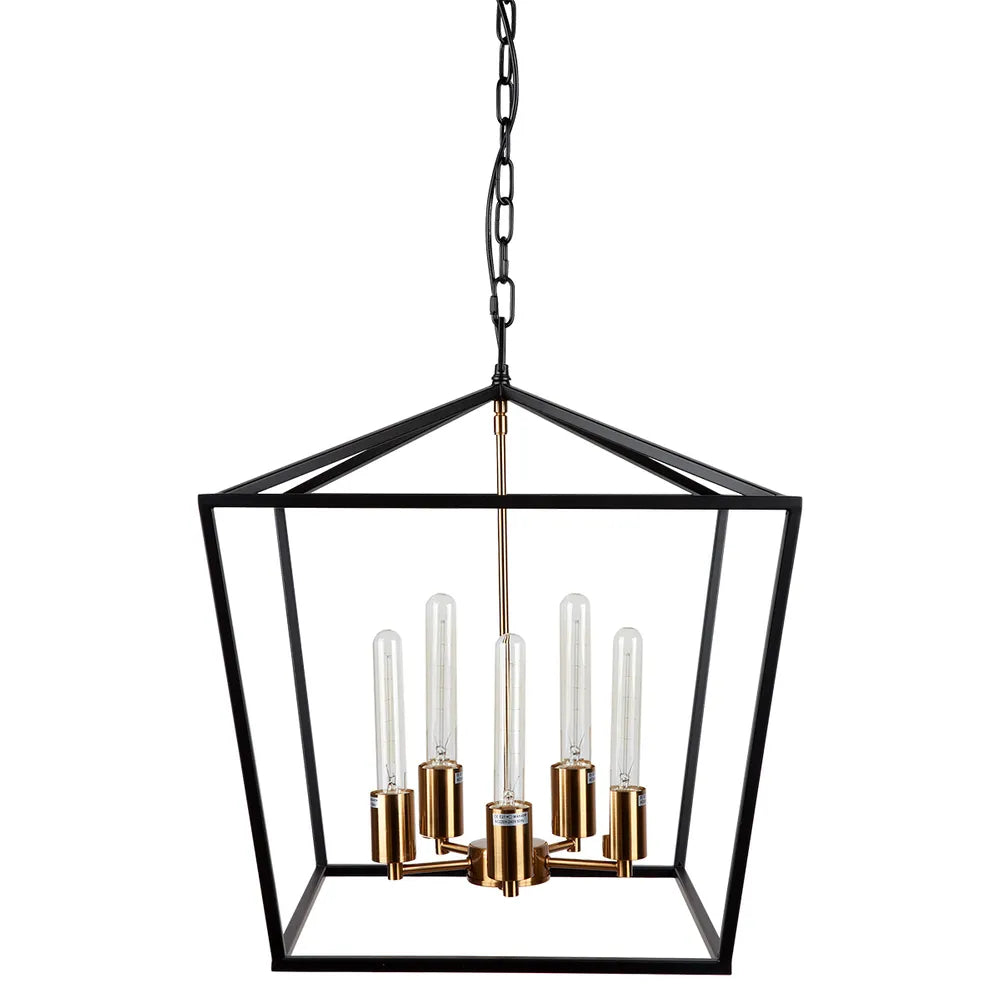 Le Mans Large Black Iron Pendant Light Pendant Light Cafe Lighting Medium