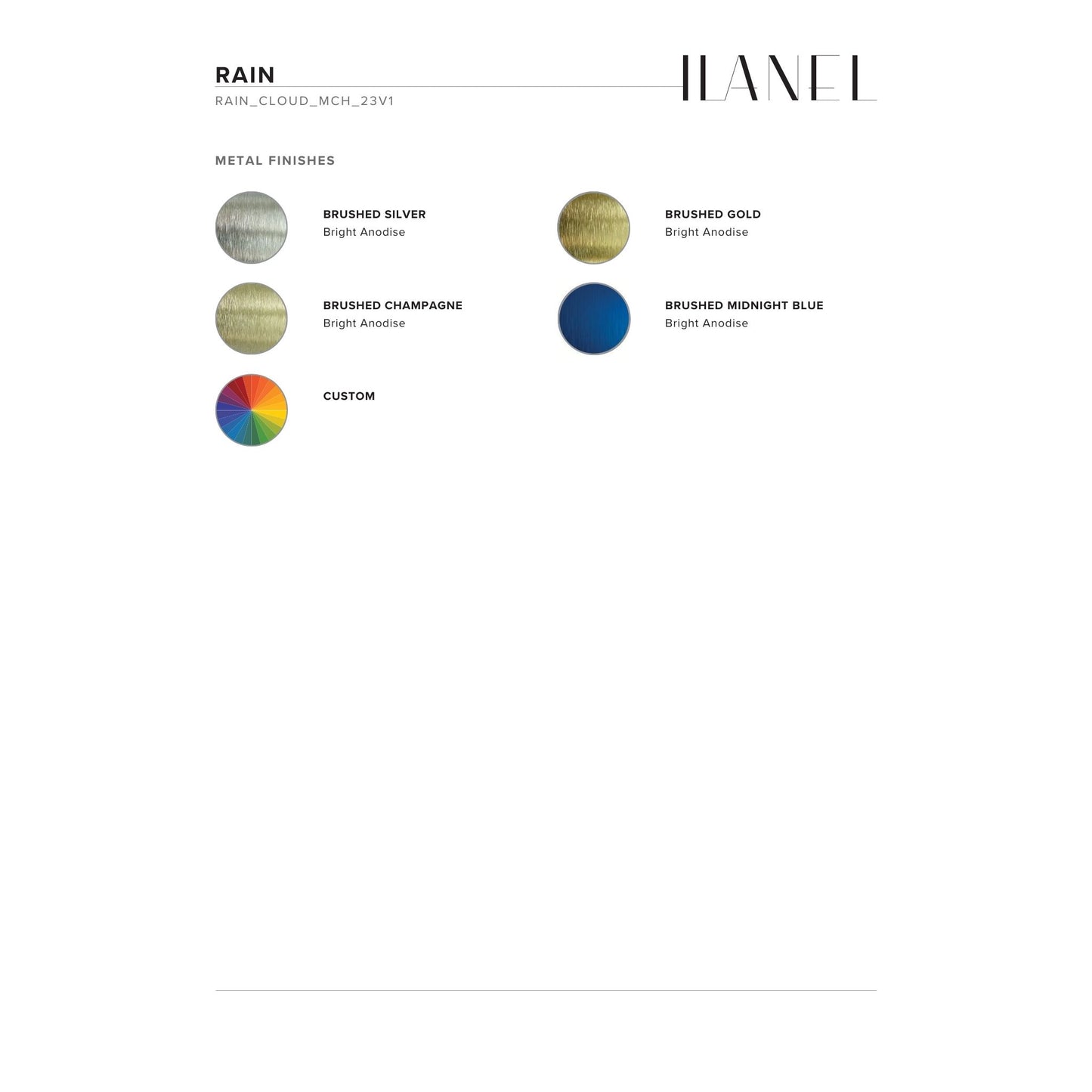 Rain Multi Drop Pendant Light Pendant Light ILANEL