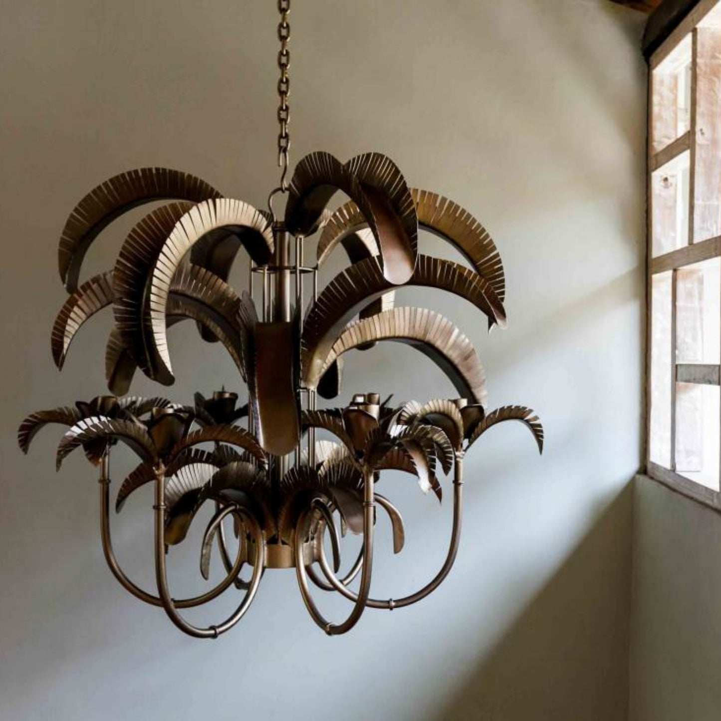Cayman Island Palm Large Chandelier Chandelier Gypset Cargo