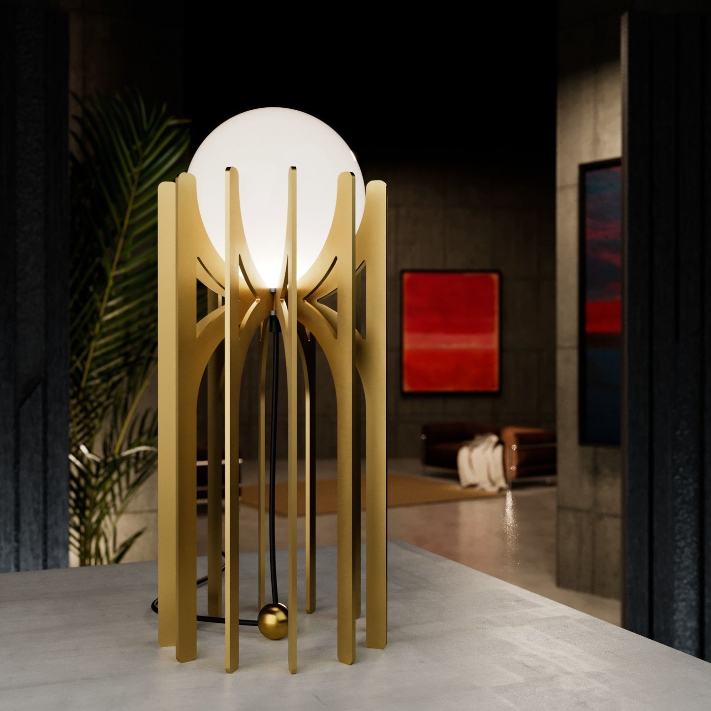 Stella Tower Table Lamp Table Lamp ILANEL