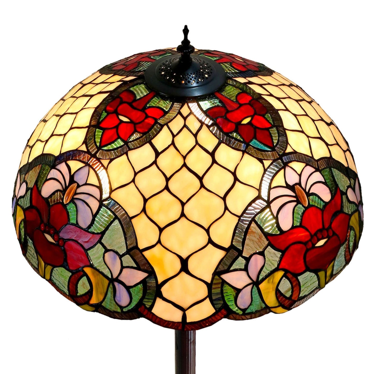 Alicia Stained Glass Floor Lamp Floor Lamp G&G Bros