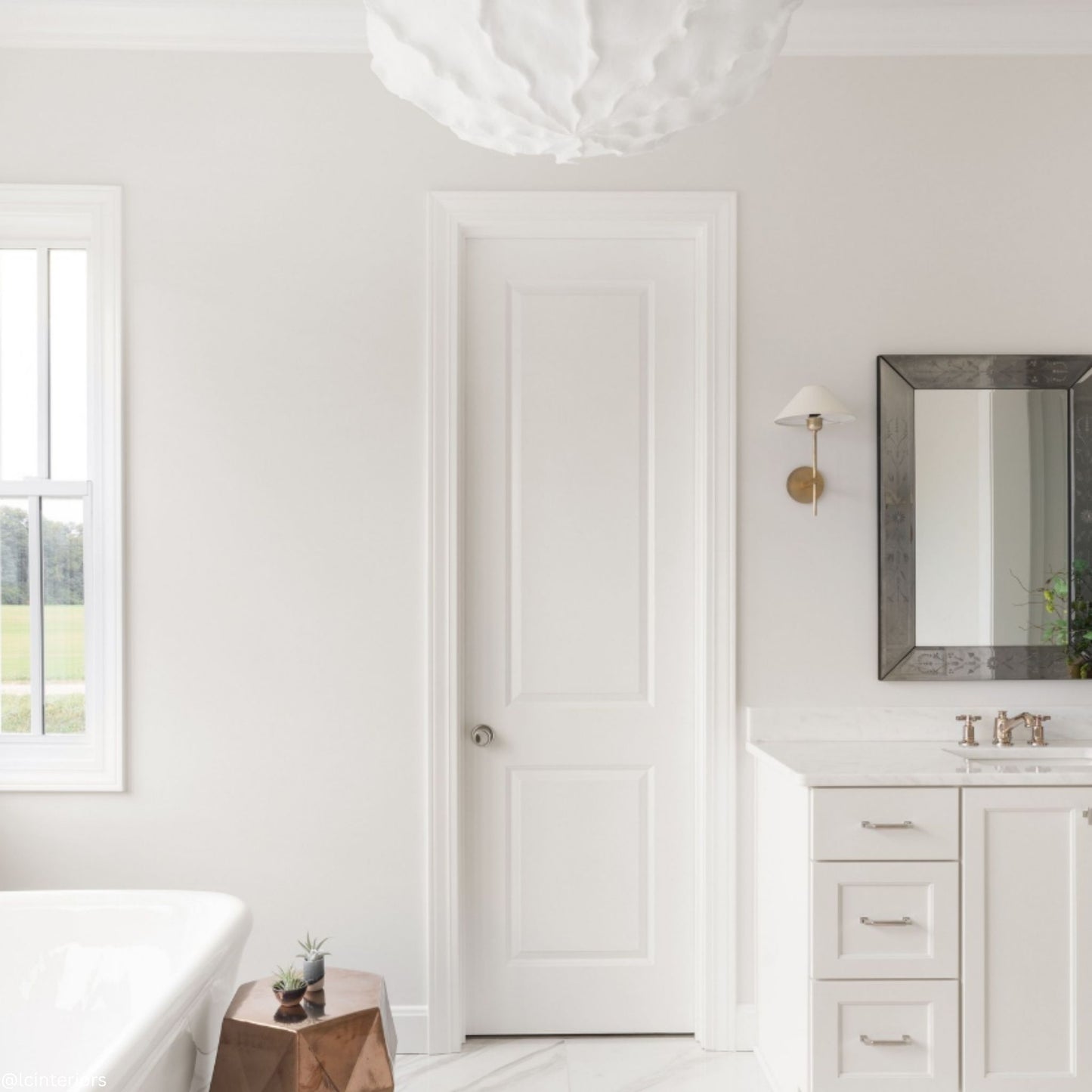 J. Randall Powers Hackney Single Linen Wall Sconce - Brass Wall Light Bloomingdales Lighting