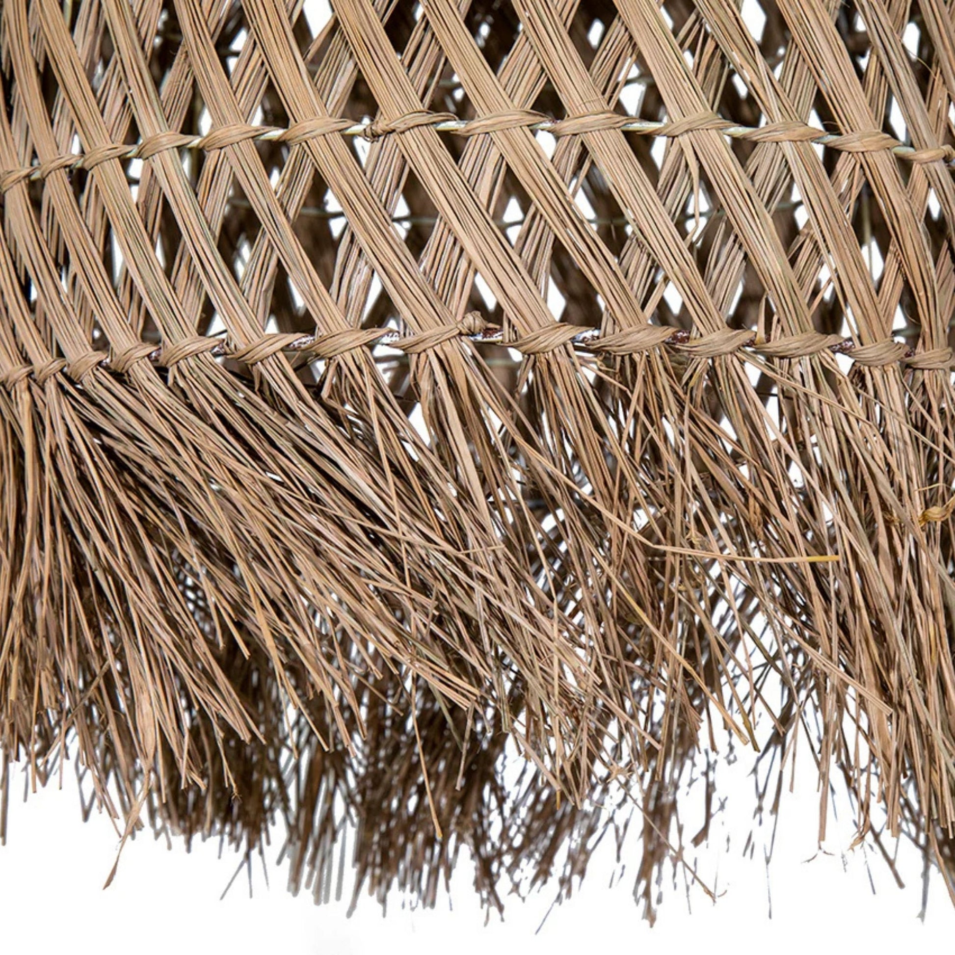 Apilan Woven Pendant Light Pendant Light Bisque Interiors