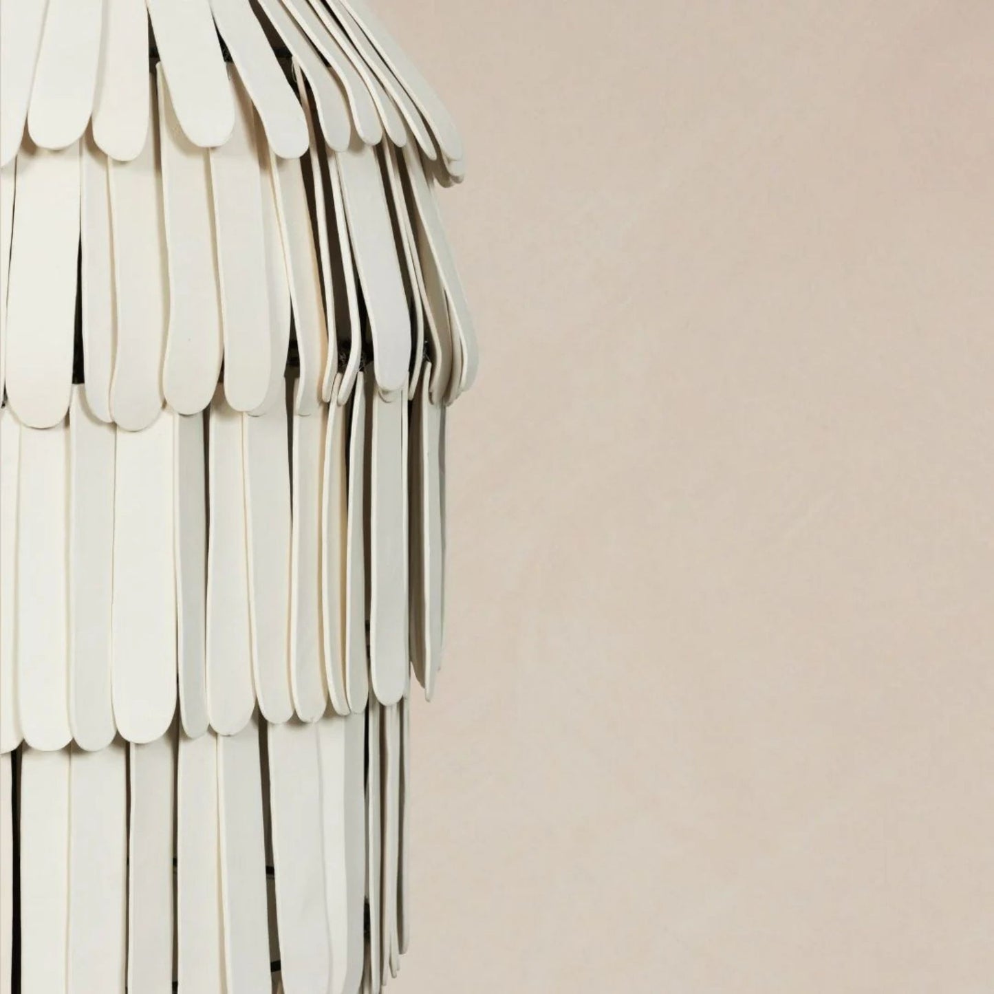 Cocoon Shard Handmade Clay Pendant Light Pendant Light Klaylife