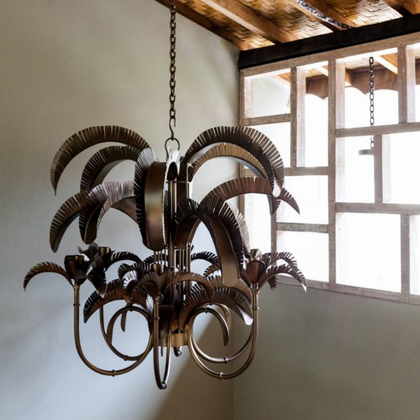 Cayman Island Palm Large Chandelier Chandelier Gypset Cargo