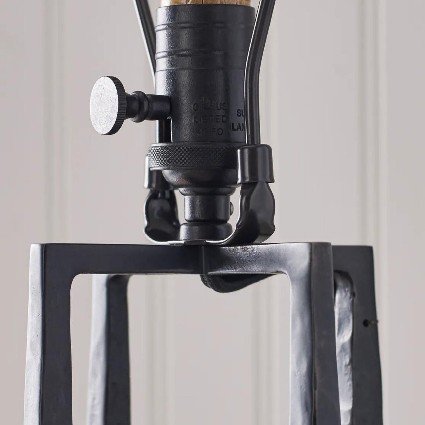 Ian K. Fowler Scala Linen Table Lamp - Aged Iron Table Lamp Bloomingdales Lighting