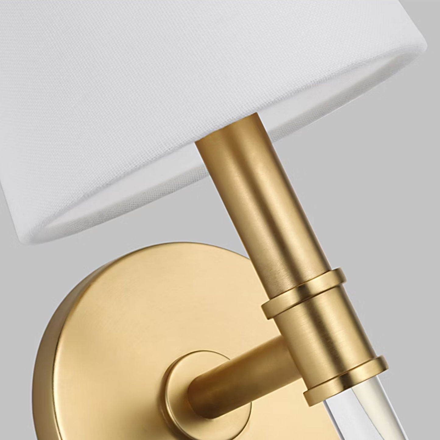 Chapman & Myers Hanover Glass Wall Sconce - Brass Wall Light Bloomingdales Lighting