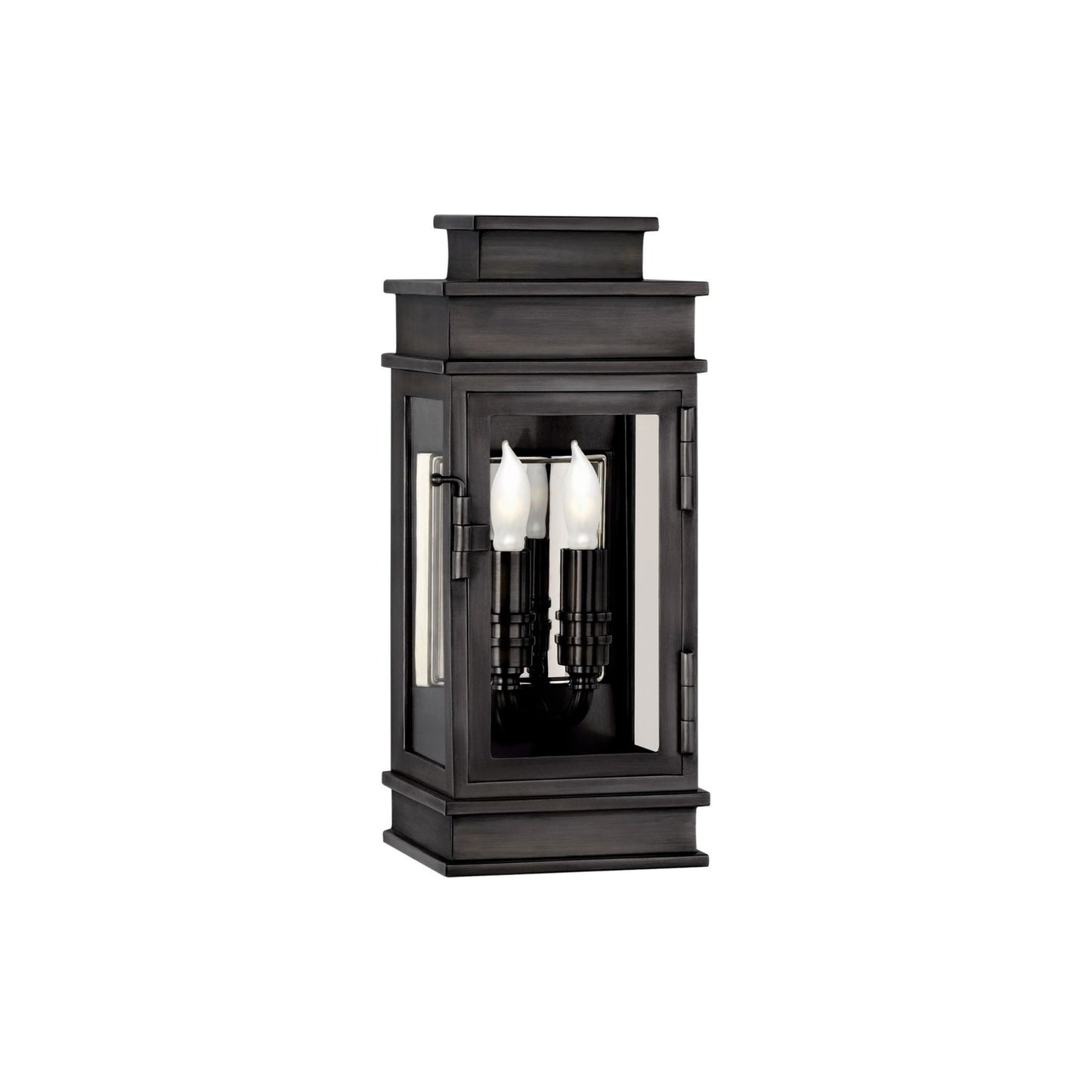 Chapman & Myers Linear Mini Outdoor Wall Lantern - Bronze Wall Light Bloomingdales Lighting