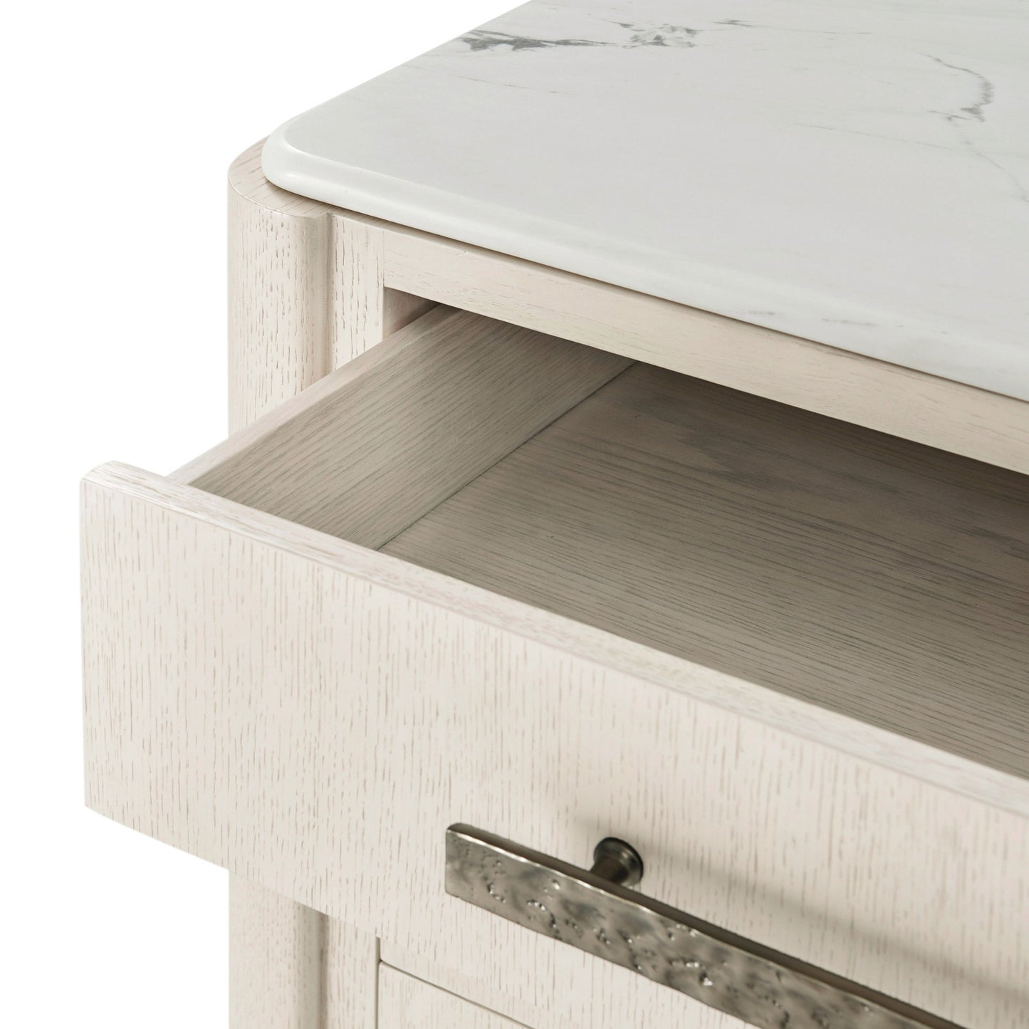 Theodore Alexander Essence Three Drawer Nightstand - Opal Bloomingdales