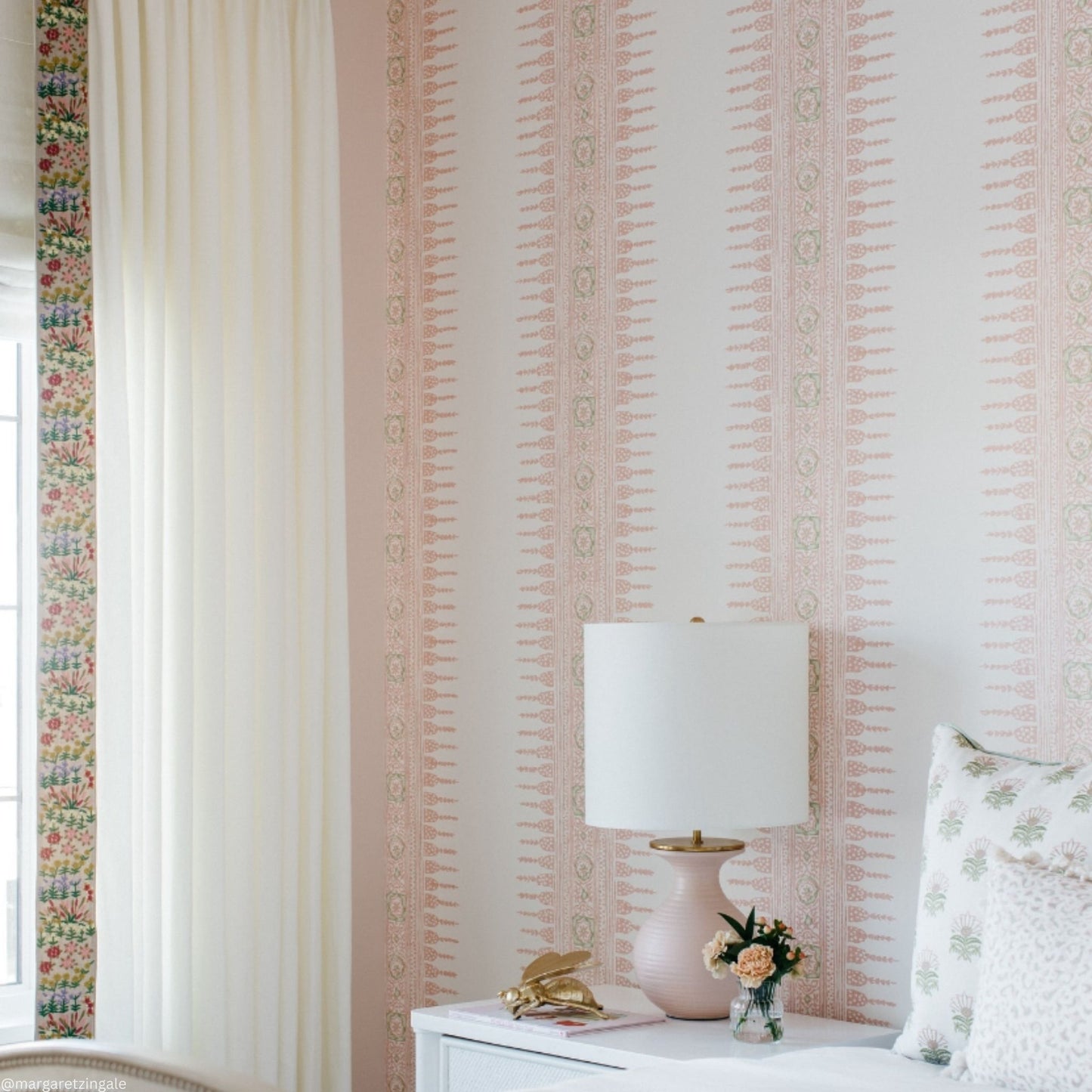 Kate Spade Albie Small Linen Table Lamp - Blush Table Lamp Bloomingdales Lighting