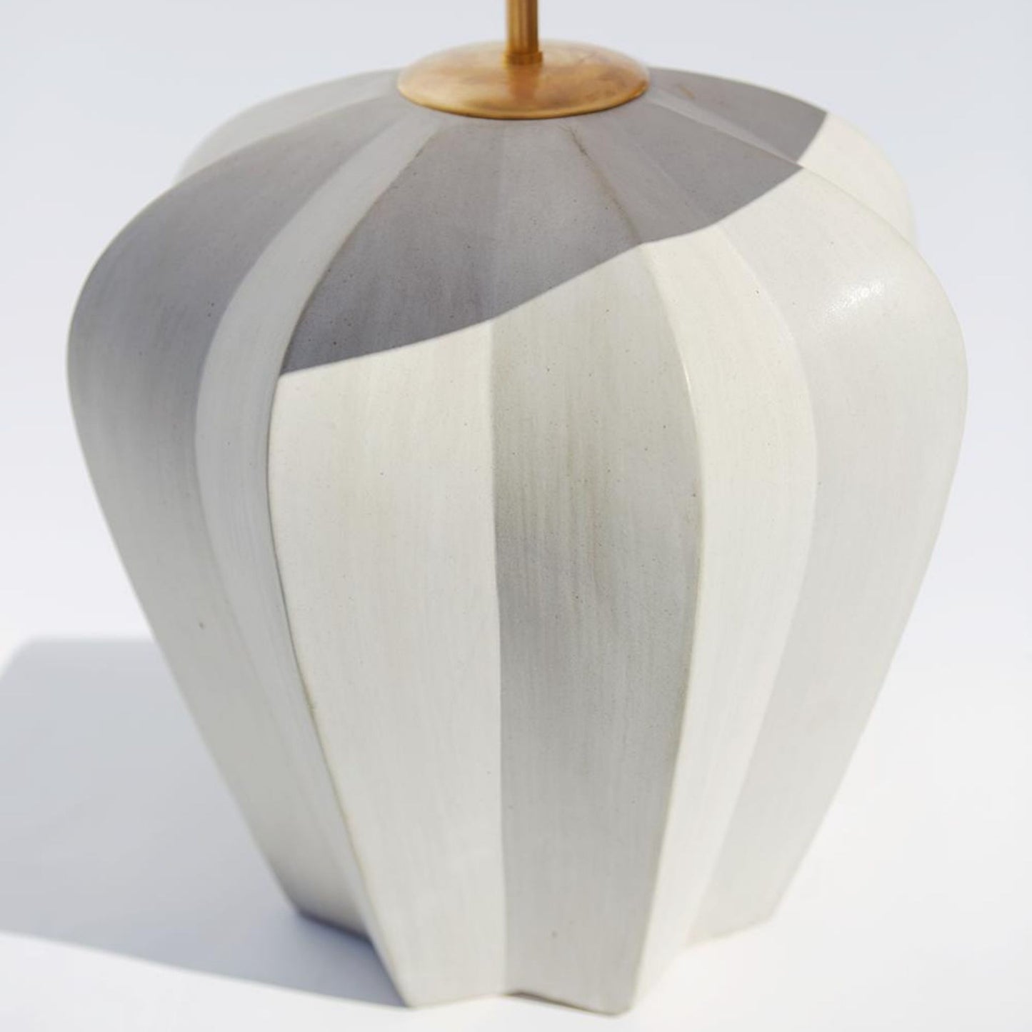 AERIN Pierrepont Stone Ceramic Table Lamp - White Table Lamp Bloomingdales Lighting