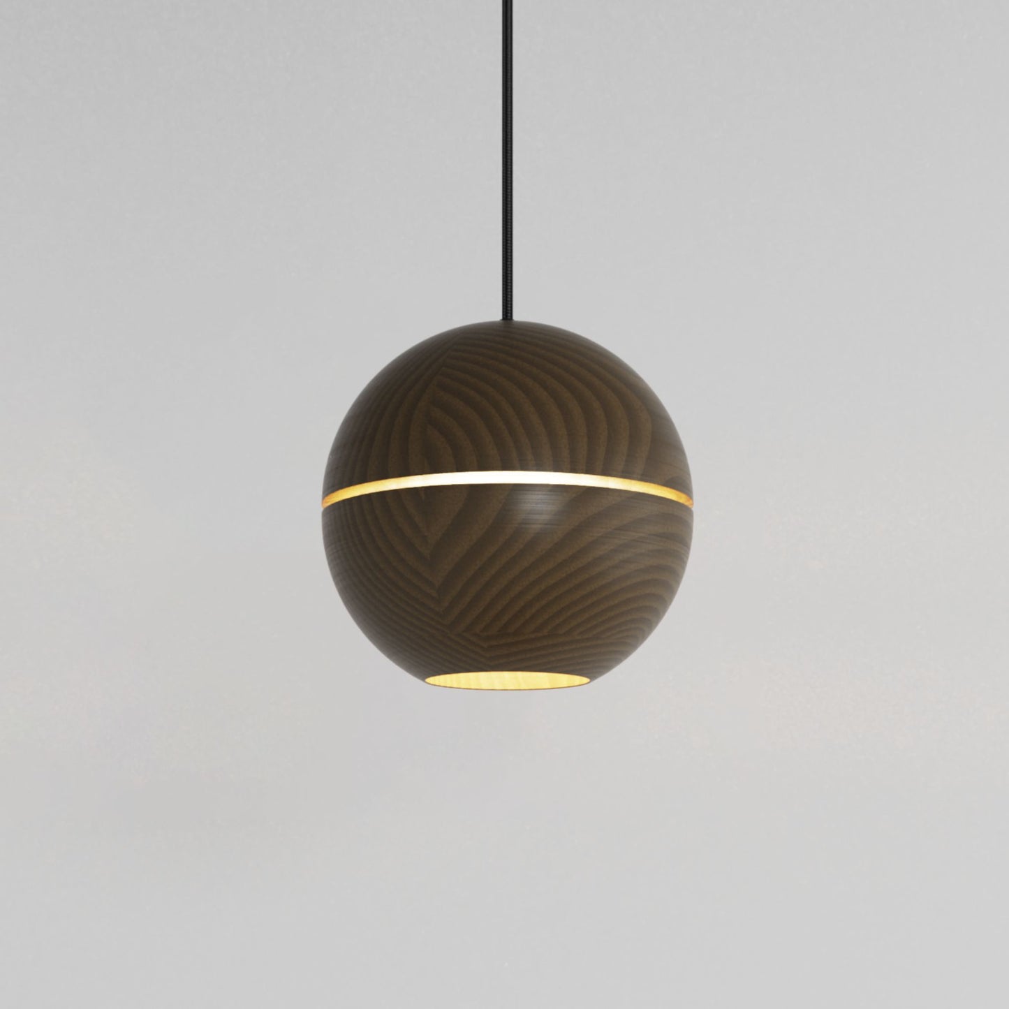Saturn Cosmic Table Lamp Table Lamp ILANEL Walnut