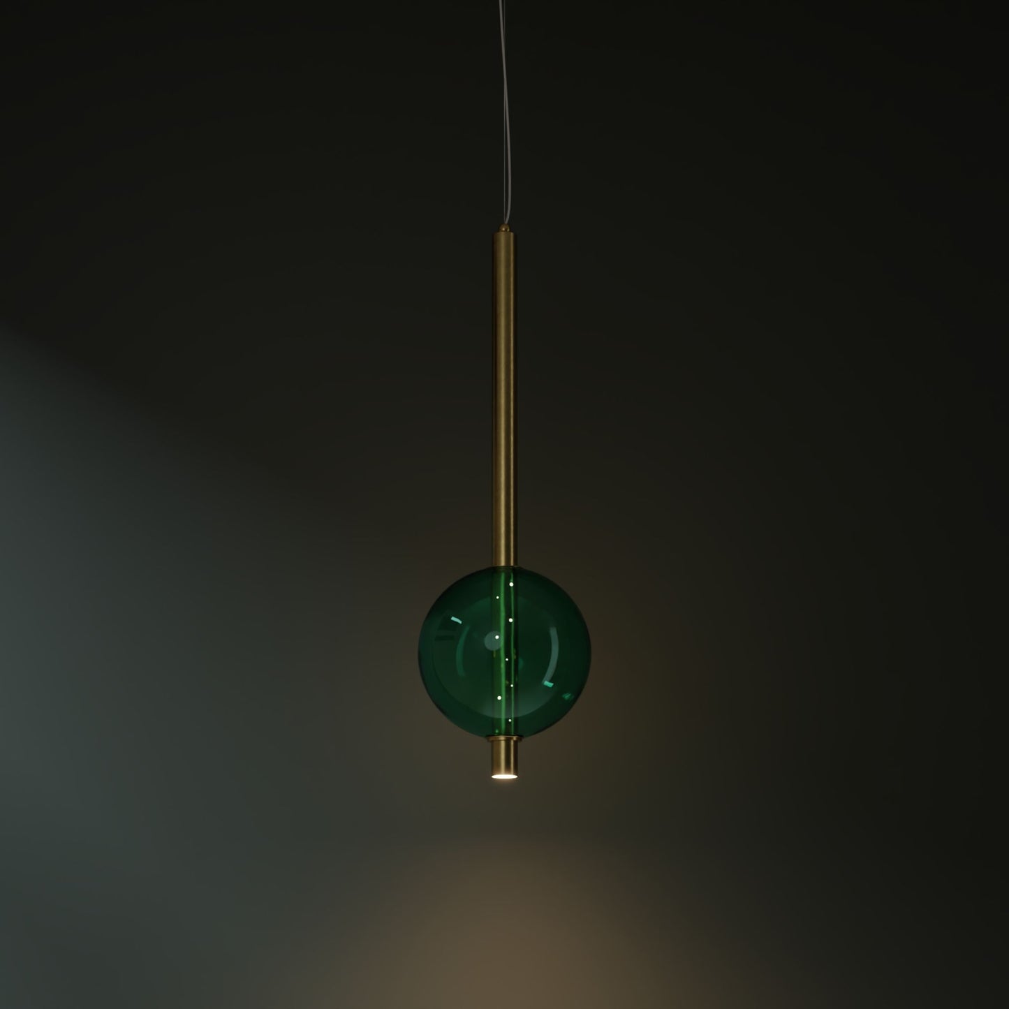 Falling Comet Glass Pendant Light Pendant Light ILANEL