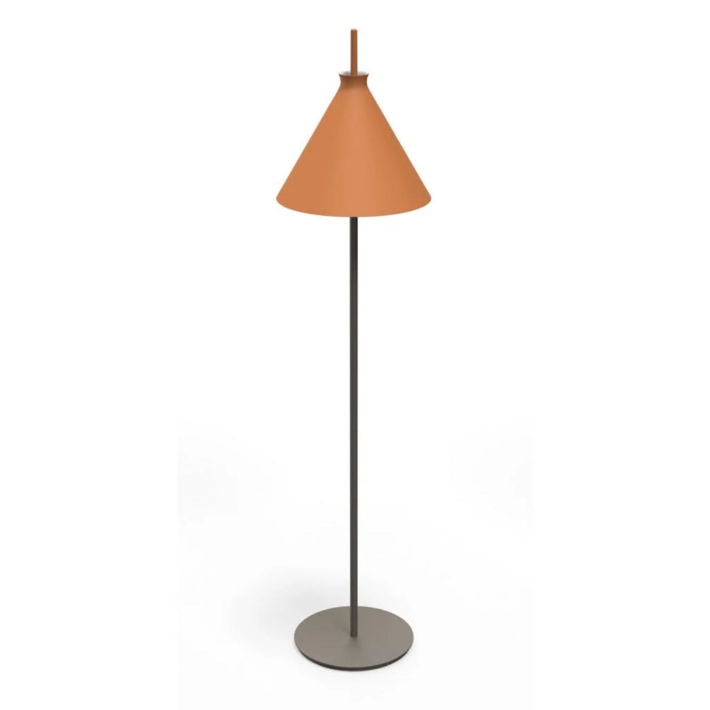 Totana Handmade Clay Floor Lamp Table Lamp Klaylife Dark Terracotta