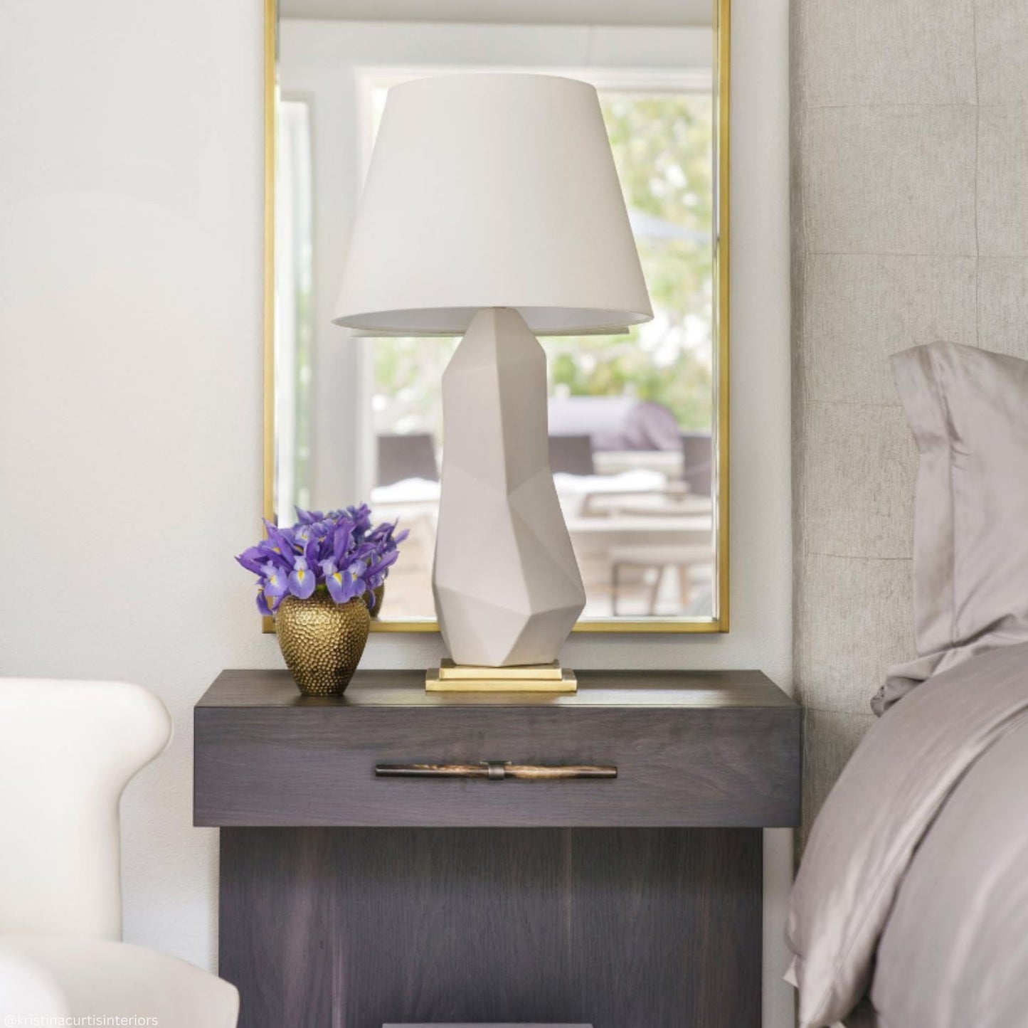 Kelly Wearstler Bayliss Art Table Lamp - White Table Lamp Bloomingdales Lighting