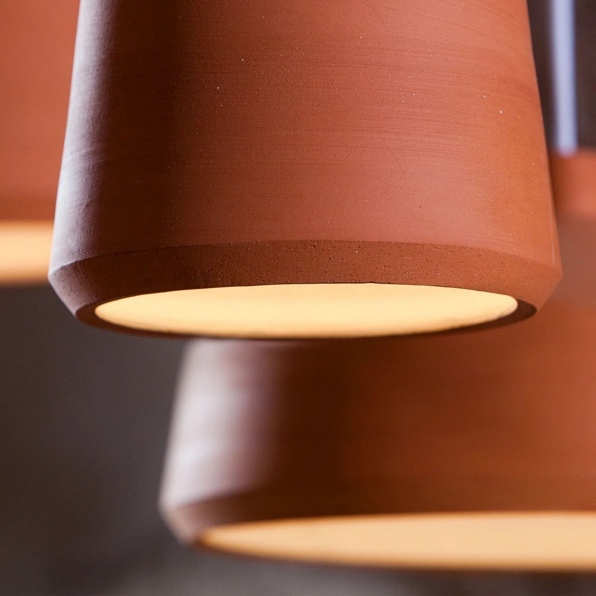 Flame Handmade Clay Pendant Light Pendant Light Klaylife