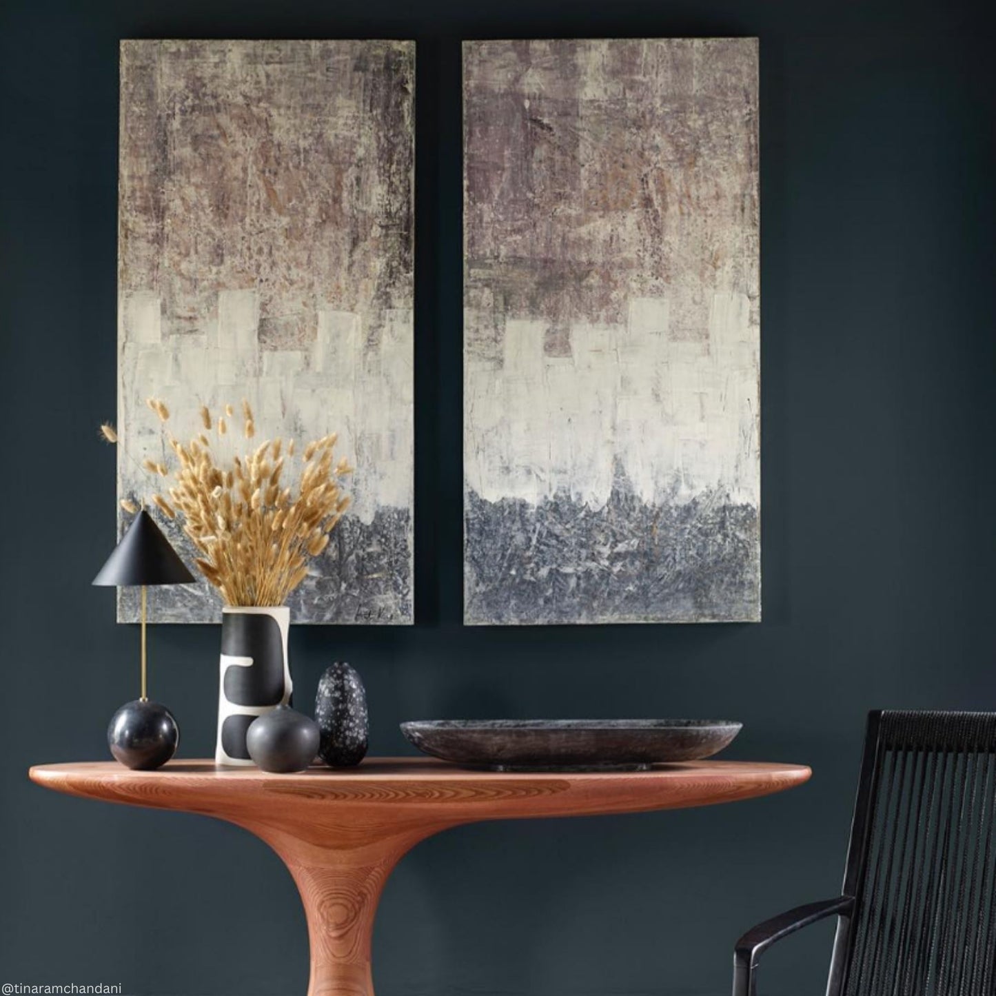 Kelly Wearstler Cleo Orb Metal Table Lamp - Brass and Black Table Lamp Bloomingdales Lighting