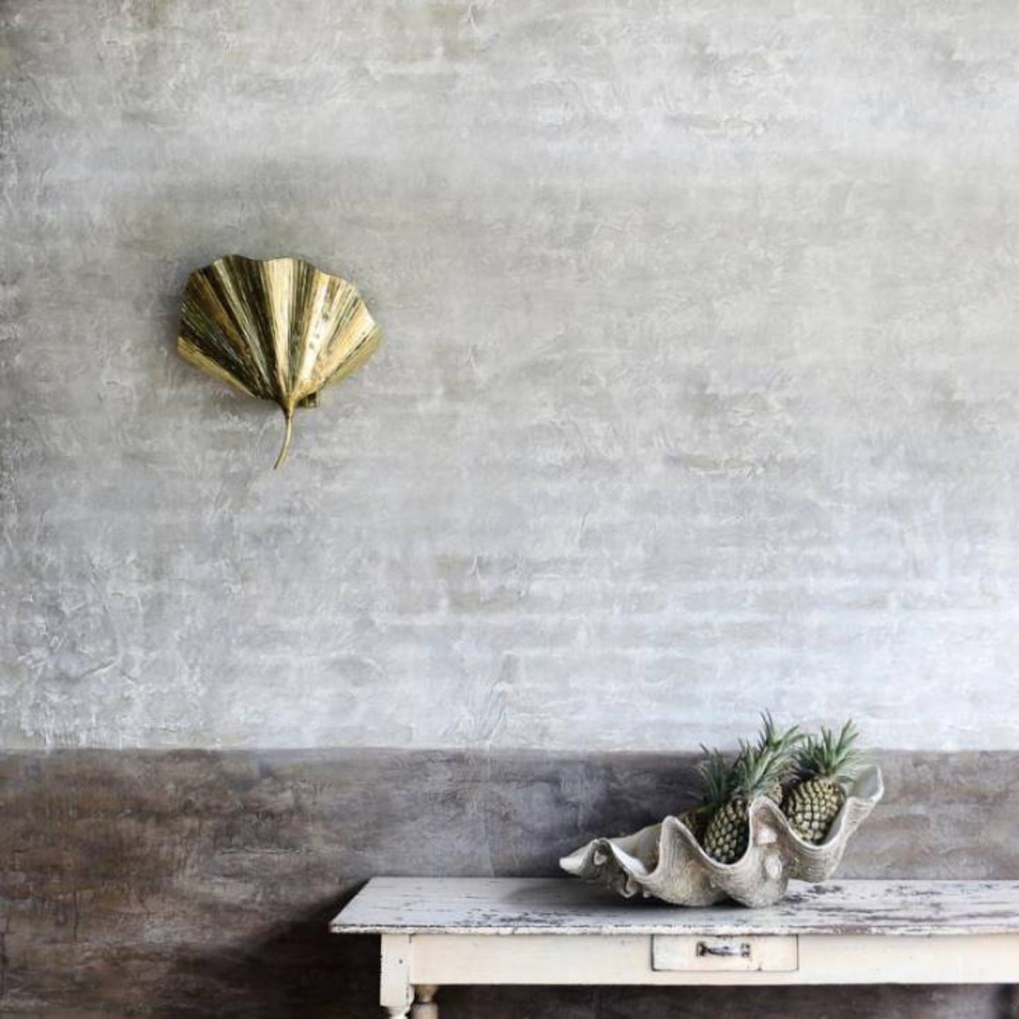 Gingko Leaf Brass Wall Sconce Wall Light Gypset Cargo
