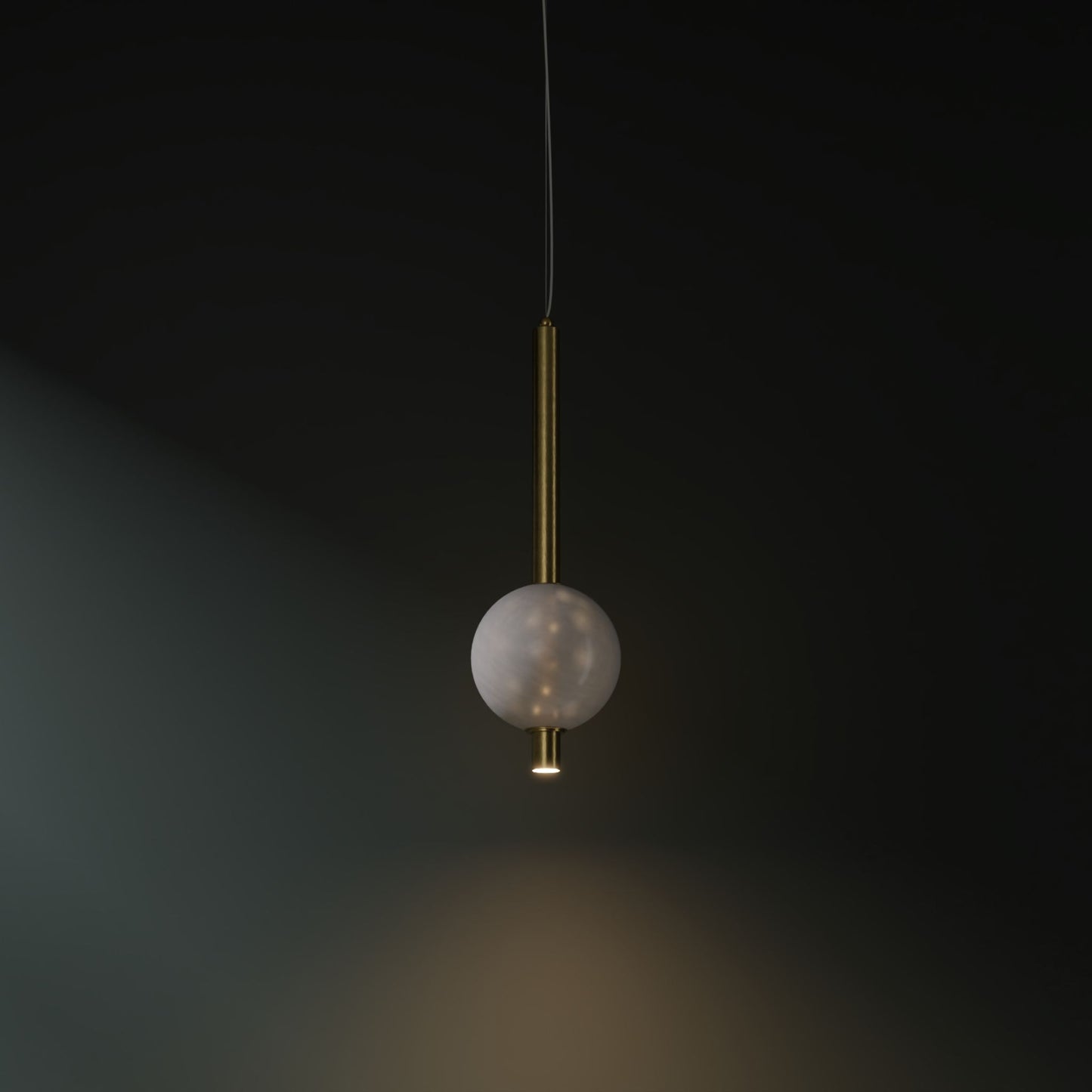 Falling Comet Glass Pendant Light Pendant Light ILANEL