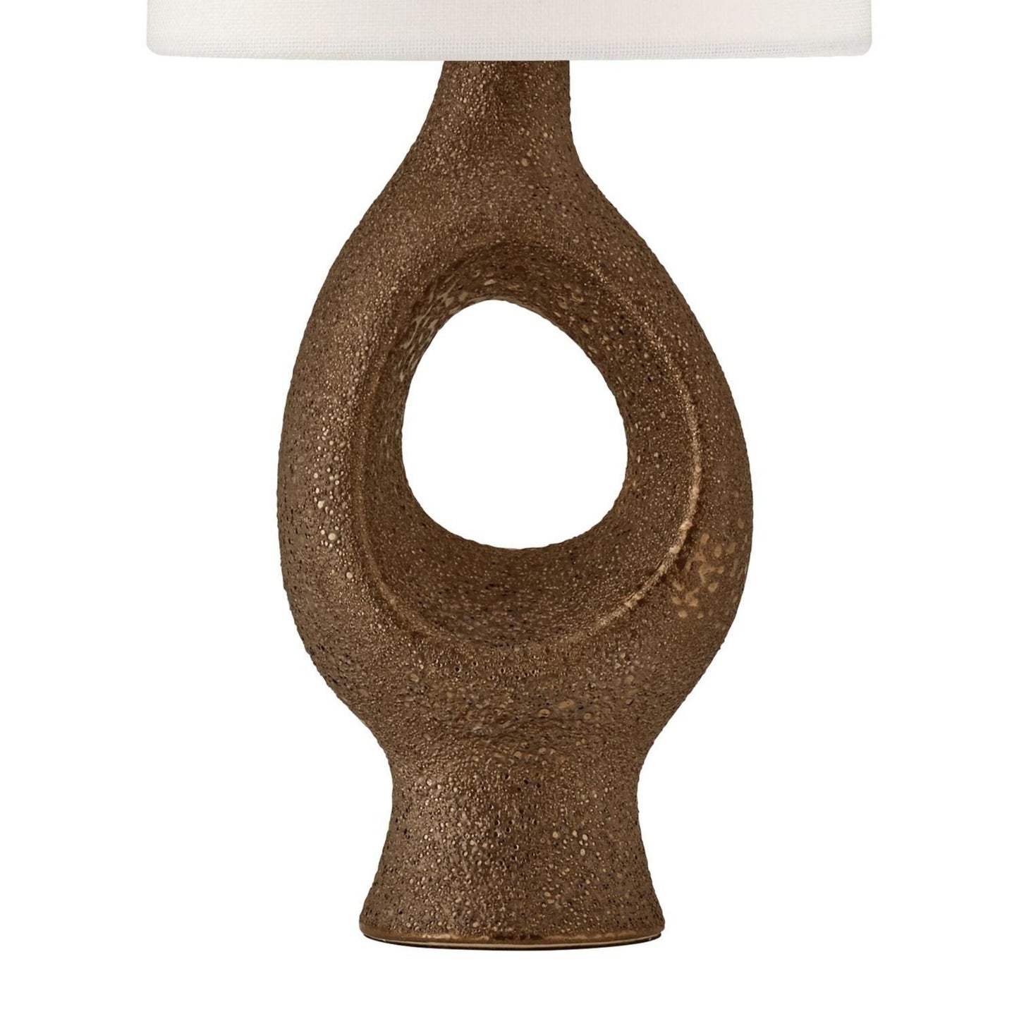 AERIN Capra Medium Raw Organic Table Lamp - Burnt Gold Table Lamp Bloomingdales Lighting