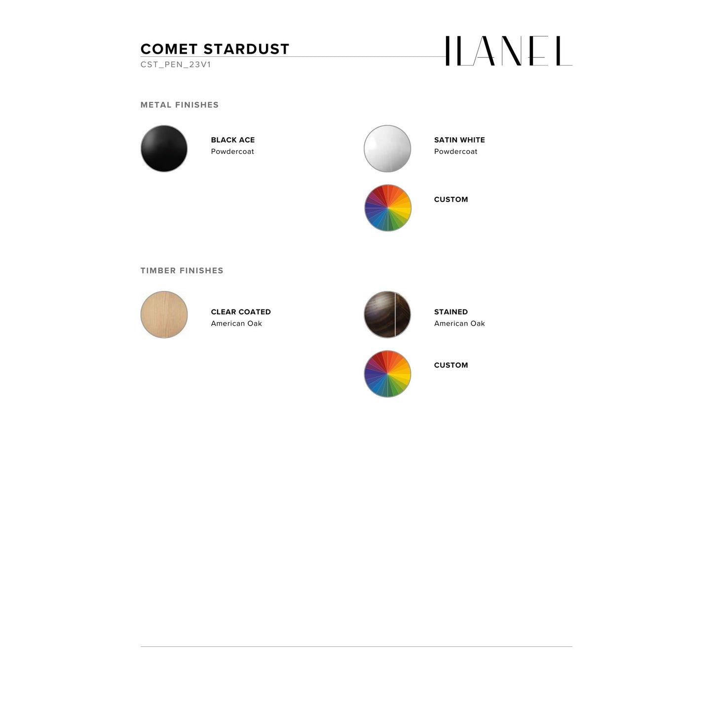 Comet Stardust Linear Pendant Light Pendant Light ILANEL